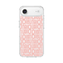 スリムプロテクションケース［ LANVIN en Bleu - Logo Pattern - Pink ］