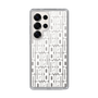 スリムプロテクションケース［ LANVIN en Bleu - Logo Pattern - White ］