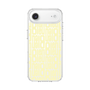 スリムプロテクションケース［ LANVIN en Bleu - Logo Pattern - Yellow ］