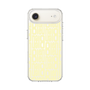 スリムプロテクションケース［ LANVIN en Bleu - Logo Pattern - Yellow ］