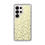 スリムプロテクションケース［ LANVIN en Bleu - Logo Pattern - Yellow ］