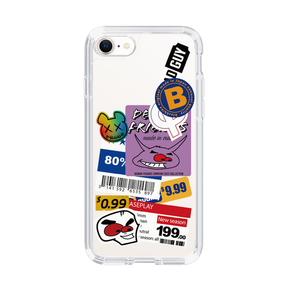 スリムプロテクションケース［ Demon Friends Sticker .1 ］