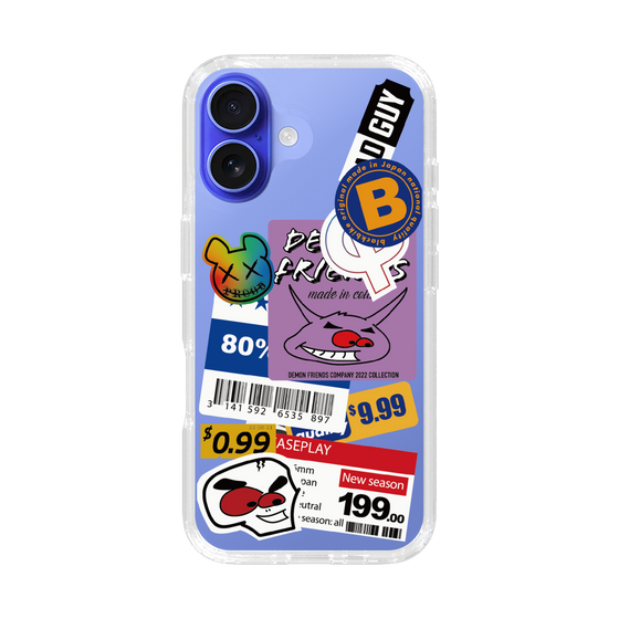 スリムプロテクションケース［ Demon Friends Sticker .1 ］