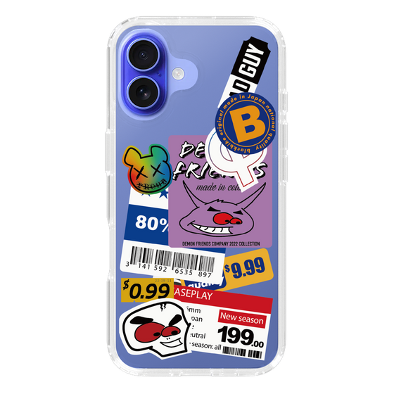 スリムプロテクションケース［ Demon Friends Sticker .1 ］