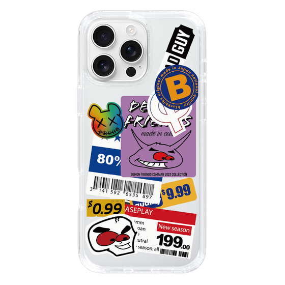 スリムプロテクションケース［ Demon Friends Sticker .1 ］