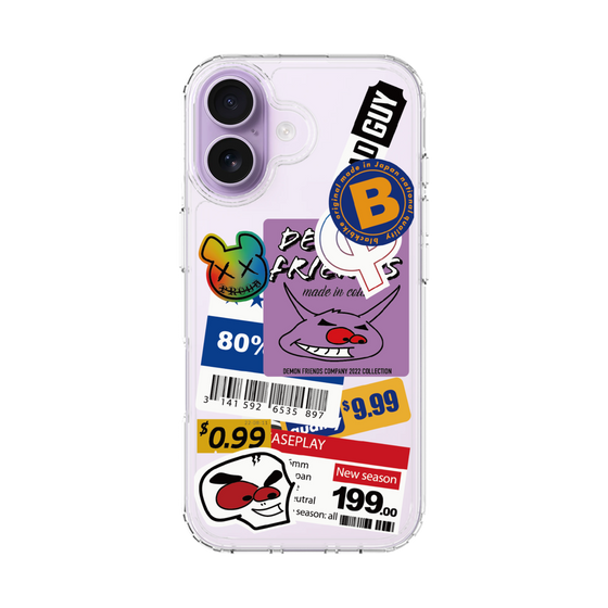 スリムプロテクションケース［ Demon Friends Sticker .1 ］