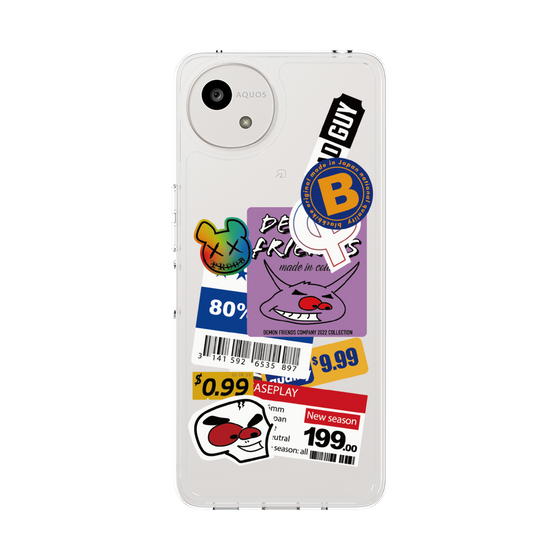 スリムプロテクションケース［ Demon Friends Sticker .1 ］