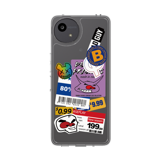 スリムプロテクションケース［ Demon Friends Sticker .1 ］