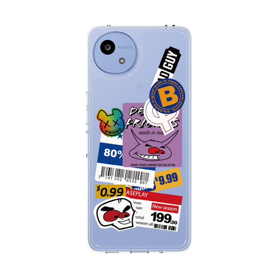 スリムプロテクションケース［ Demon Friends Sticker .1 ］