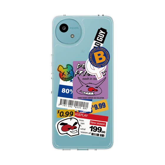 スリムプロテクションケース［ Demon Friends Sticker .1 ］