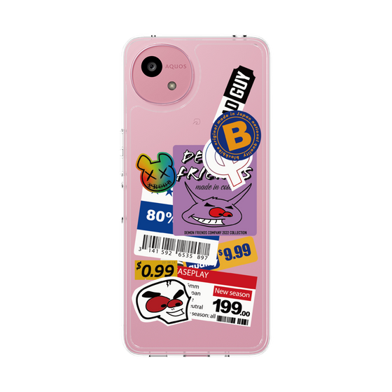 スリムプロテクションケース［ Demon Friends Sticker .1 ］