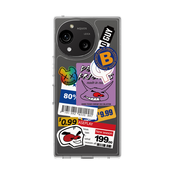 スリムプロテクションケース［ Demon Friends Sticker .1 ］