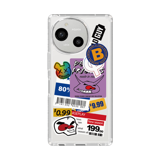 スリムプロテクションケース［ Demon Friends Sticker .1 ］