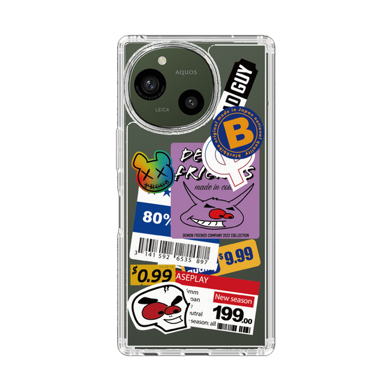 スリムプロテクションケース［ Demon Friends Sticker .1 ］