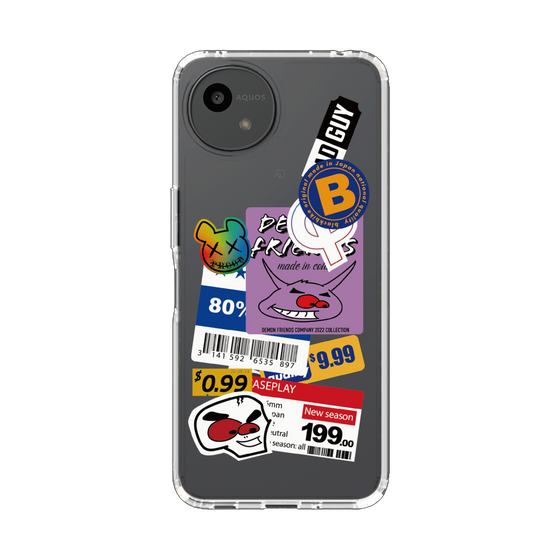 スリムプロテクションケース［ Demon Friends Sticker .1 ］