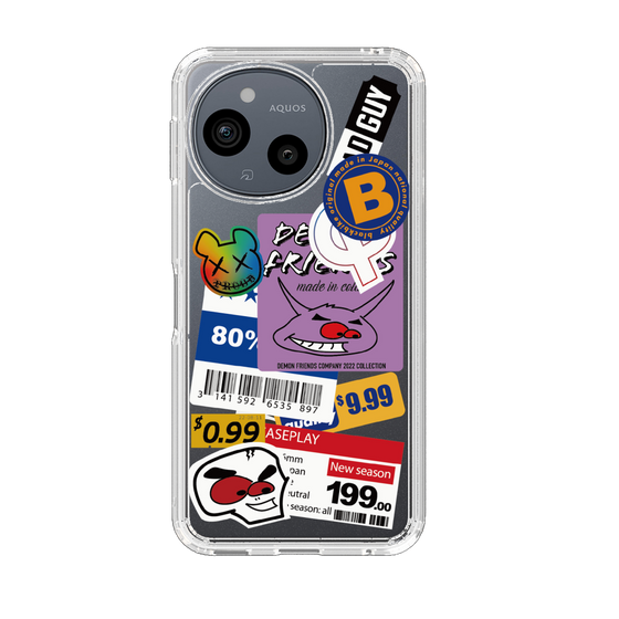 スリムプロテクションケース［ Demon Friends Sticker .1 ］