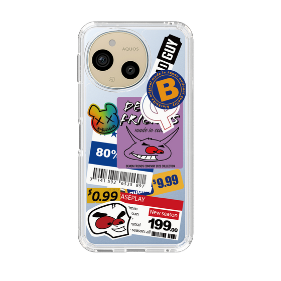 スリムプロテクションケース［ Demon Friends Sticker .1 ］