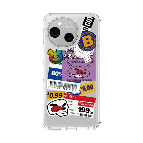 スリムプロテクションケース［ Demon Friends Sticker .1 ］
