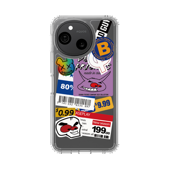 スリムプロテクションケース［ Demon Friends Sticker .1 ］
