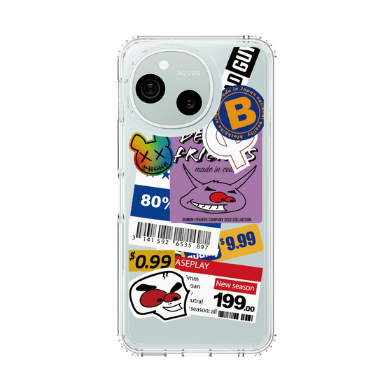スリムプロテクションケース［ Demon Friends Sticker .1 ］
