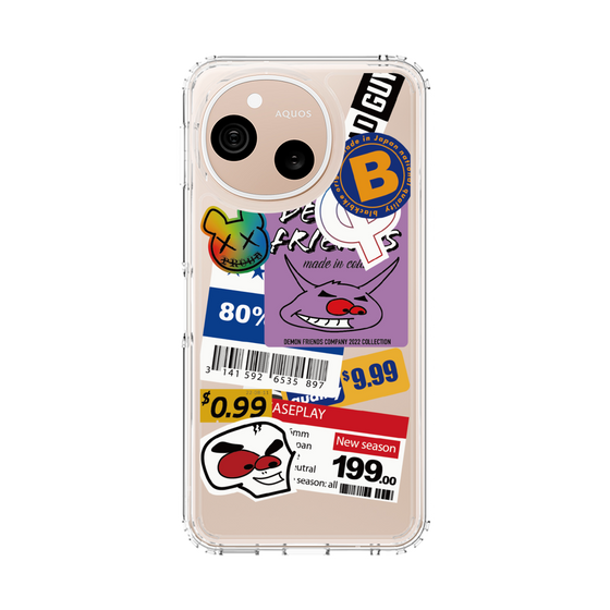 スリムプロテクションケース［ Demon Friends Sticker .1 ］