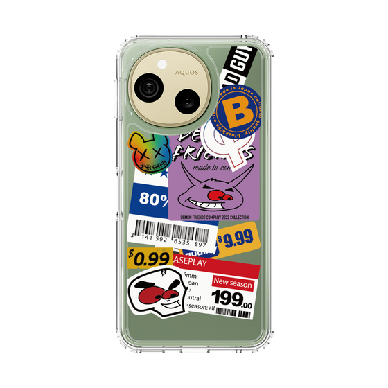 スリムプロテクションケース［ Demon Friends Sticker .1 ］