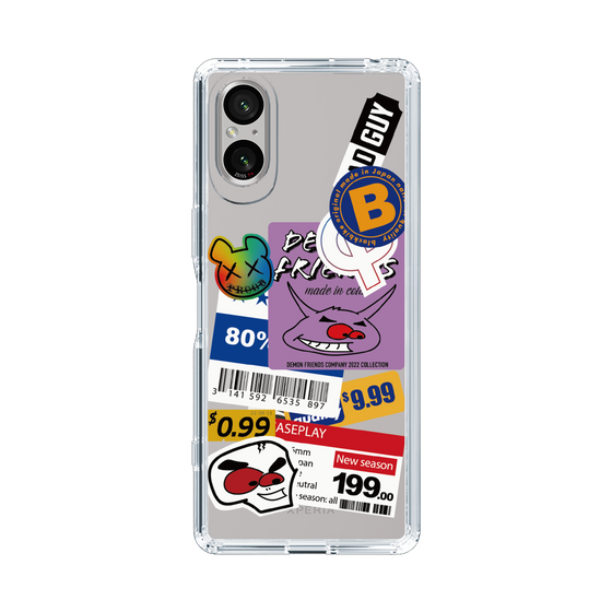 スリムプロテクションケース［ Demon Friends Sticker .1 ］