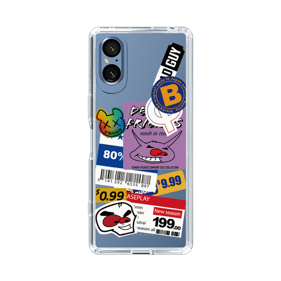 スリムプロテクションケース［ Demon Friends Sticker .1 ］