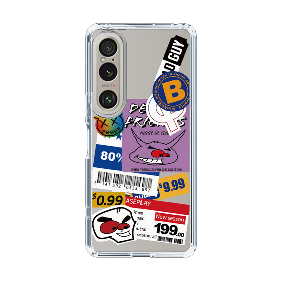 スリムプロテクションケース［ Demon Friends Sticker .1 ］