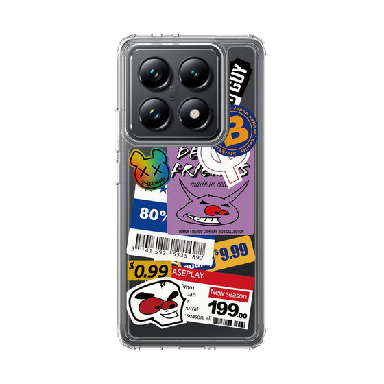 スリムプロテクションケース［ Demon Friends Sticker .1 ］