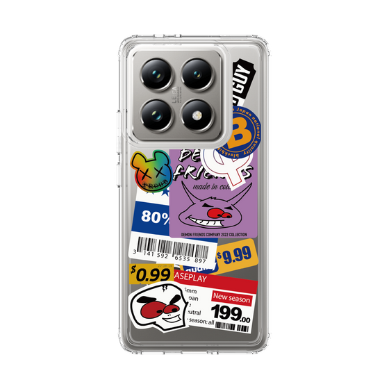 スリムプロテクションケース［ Demon Friends Sticker .1 ］