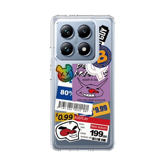 スリムプロテクションケース［ Demon Friends Sticker .1 ］