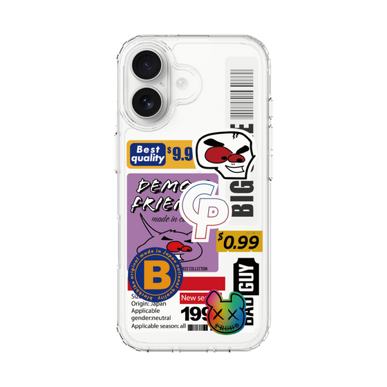 スリムプロテクションケース［ Demon Friends Sticker .2 ］