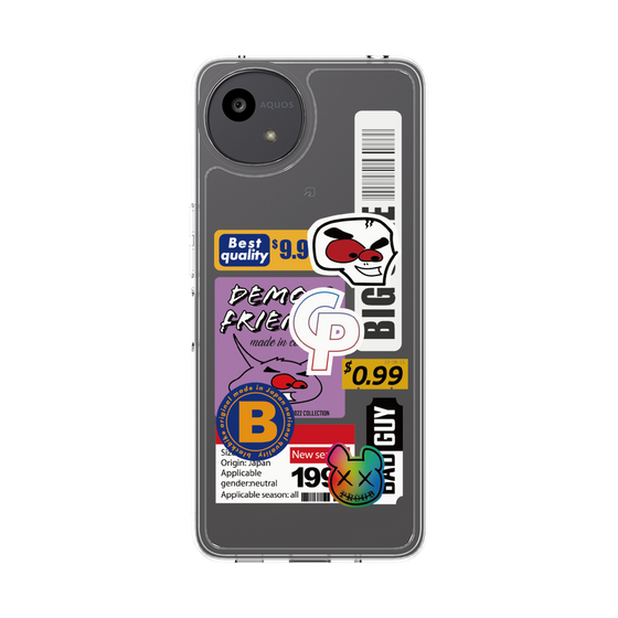スリムプロテクションケース［ Demon Friends Sticker .2 ］