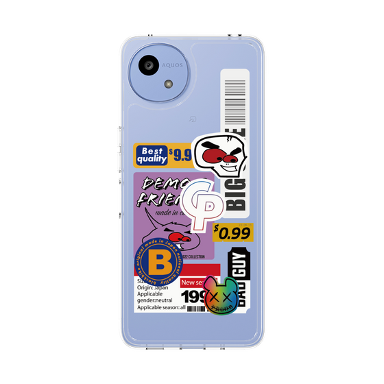 スリムプロテクションケース［ Demon Friends Sticker .2 ］