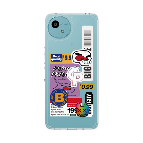 スリムプロテクションケース［ Demon Friends Sticker .2 ］