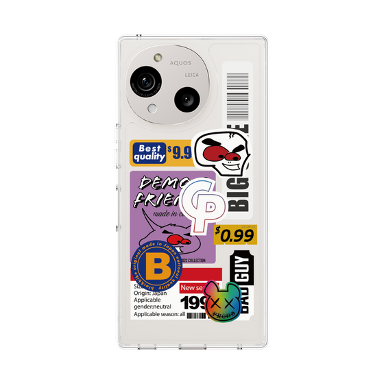 スリムプロテクションケース［ Demon Friends Sticker .2 ］