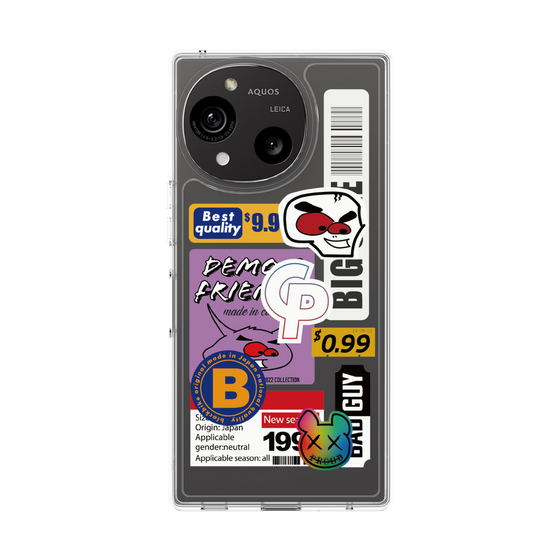 スリムプロテクションケース［ Demon Friends Sticker .2 ］