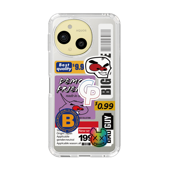 スリムプロテクションケース［ Demon Friends Sticker .2 ］