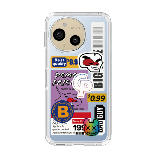 スリムプロテクションケース［ Demon Friends Sticker .2 ］