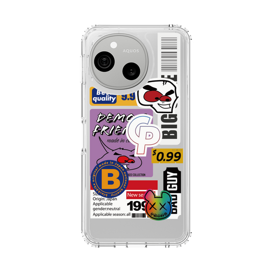 スリムプロテクションケース［ Demon Friends Sticker .2 ］