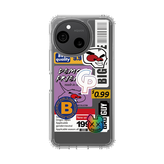 スリムプロテクションケース［ Demon Friends Sticker .2 ］