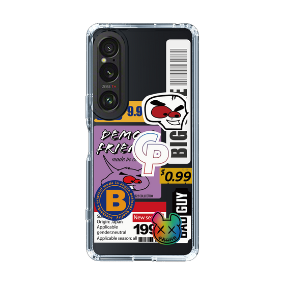 スリムプロテクションケース［ Demon Friends Sticker .2 ］