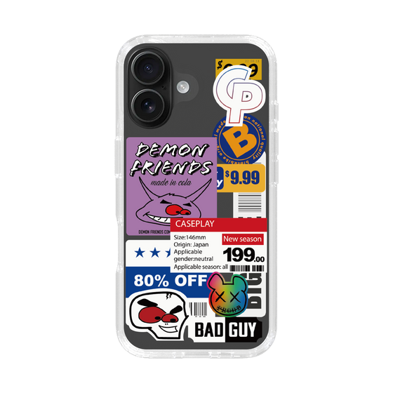 スリムプロテクションケース［ Demon Friends Sticker .3 ］