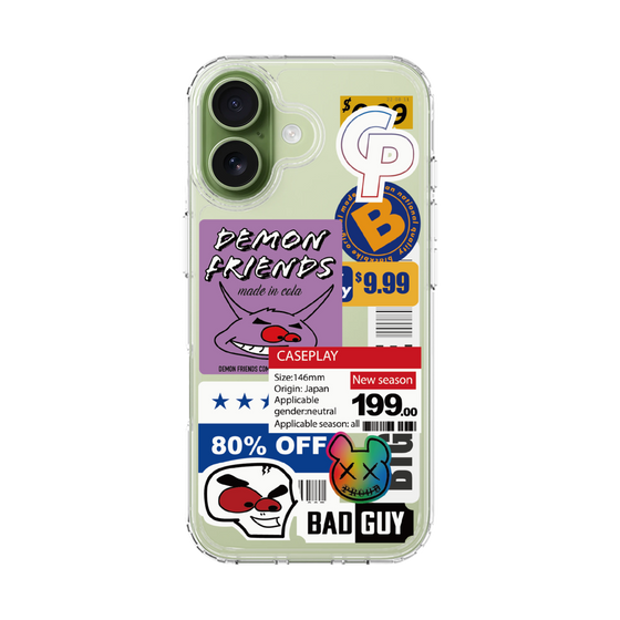 スリムプロテクションケース［ Demon Friends Sticker .3 ］