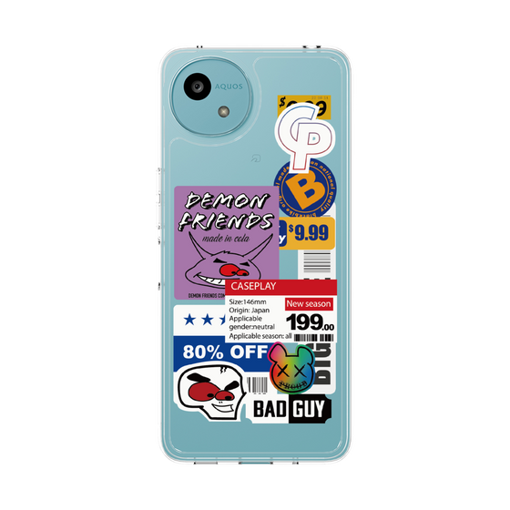 スリムプロテクションケース［ Demon Friends Sticker .3 ］