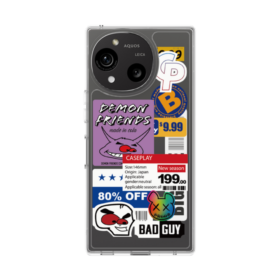 スリムプロテクションケース［ Demon Friends Sticker .3 ］