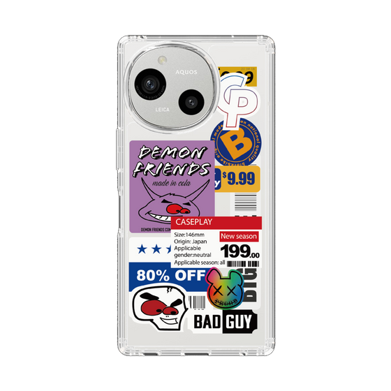 スリムプロテクションケース［ Demon Friends Sticker .3 ］