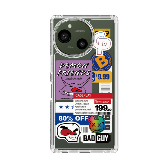 スリムプロテクションケース［ Demon Friends Sticker .3 ］