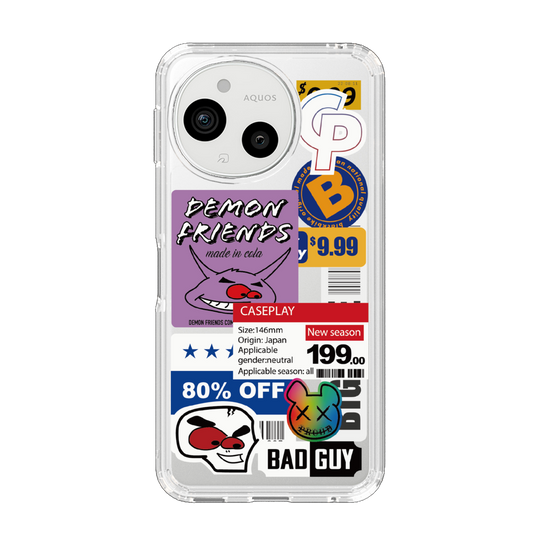 スリムプロテクションケース［ Demon Friends Sticker .3 ］